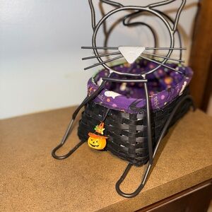 Longaberger 2009 Black Cat Basket